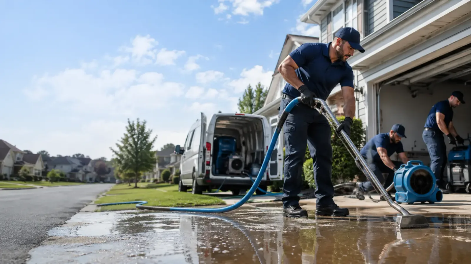 Flood Damage Restoration in Kesley, IA